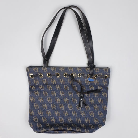 Dooney & Bourke Handbags - Dooney & Bourke Jean Monogram Small Tote Bag